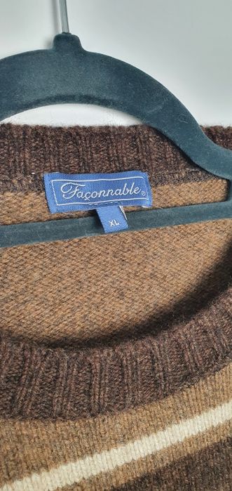 sweter Façonnable 100% wełna