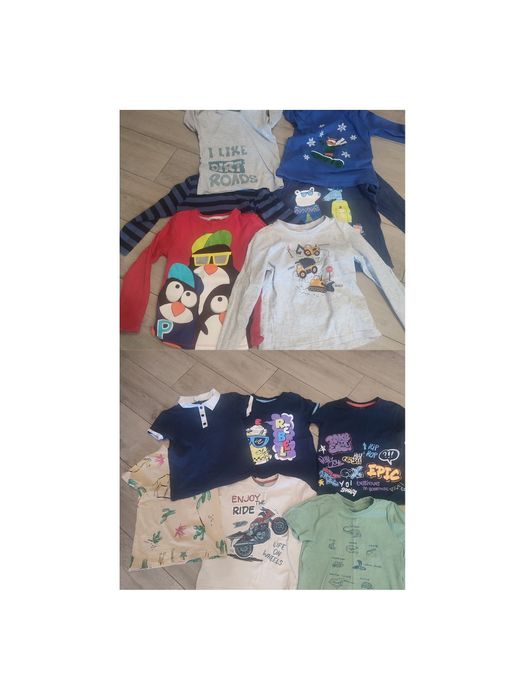 Футболки реглан футболка з довгим рукавом,лонгслів pepco little kids