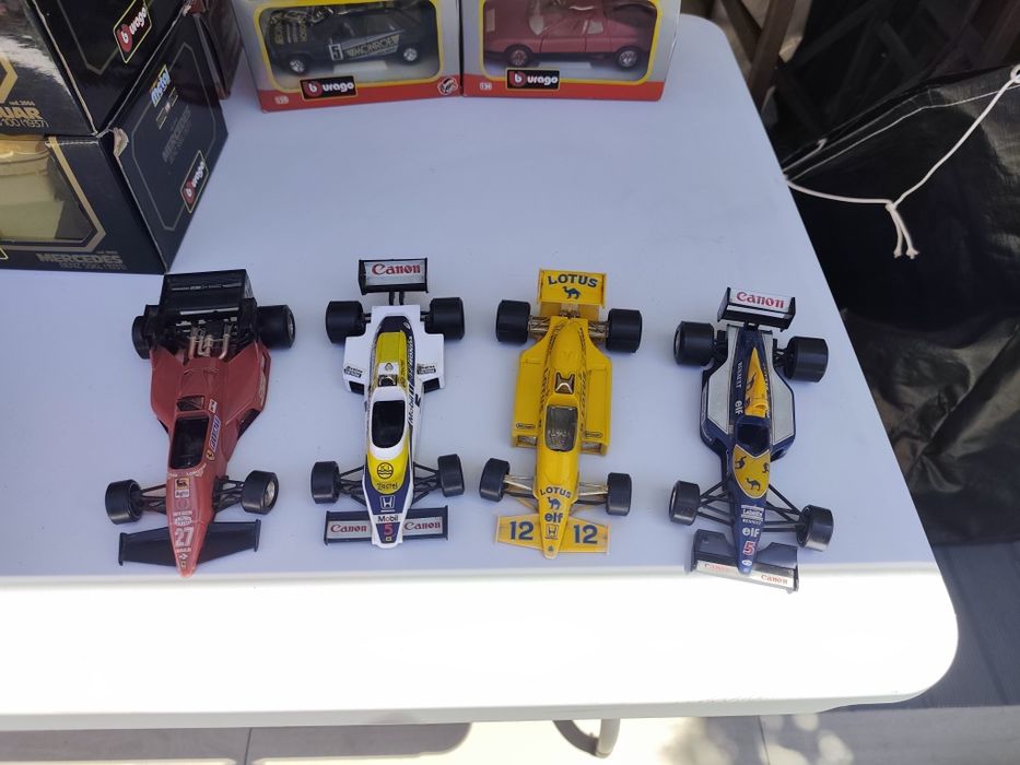 COLEÇÃO BURAGO VINTAGE – 25 modelos – ESCALAS 1:18, 1:24 E 1:25