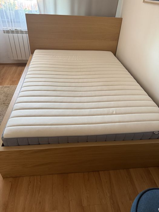 Łóżko malm 140/200 ikea
