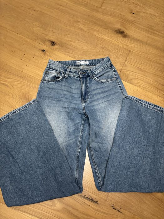 Jeansy niebieskie Betshka Wide leg