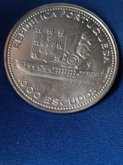 Moedas 1000 escudos Prata Portuguesa