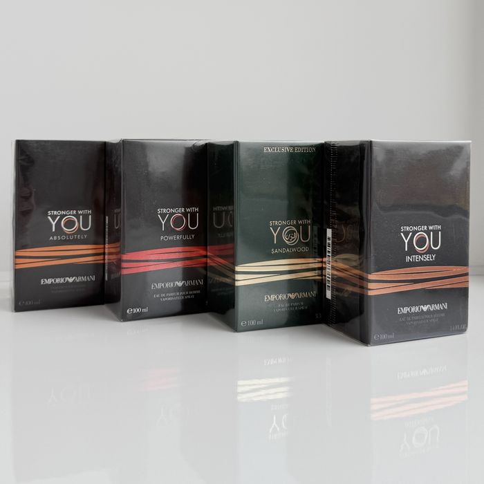 Парфум, духи, парфюм Giorgio Armani Stronger With You Intensely, Absolutely, Powerfully, Sandalwood 100 ml.