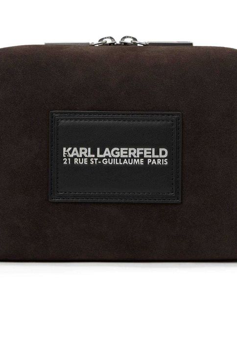 100% ОРИГІНАЛ Karl Lagerfeld K/traveller suede crossbody bag NEW чоловіча сумка через плече нова колекція 2026 В НАЯВНОСТІ