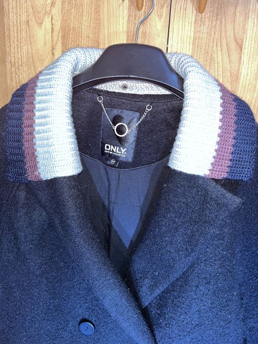 Пальто демісезон напіввовна ONLY