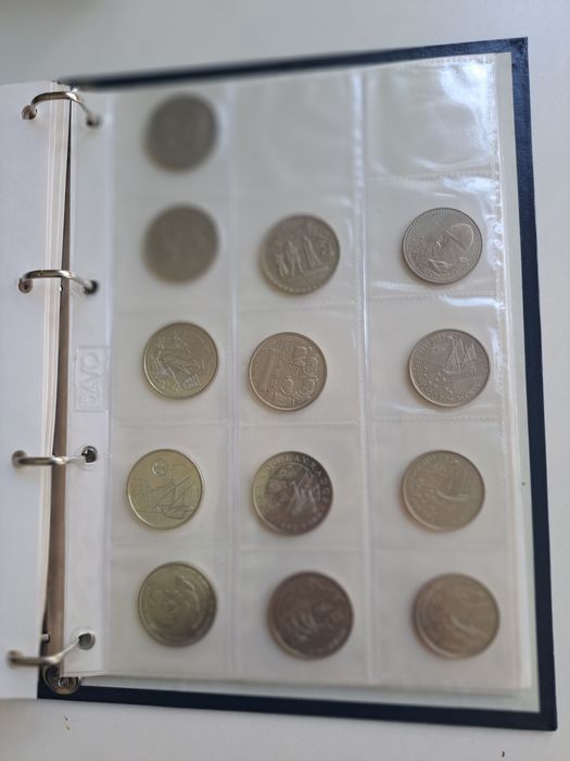 Album  de moedas -numismática