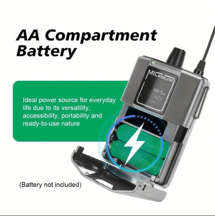 Conjunto de Microfones Profissional sem fios