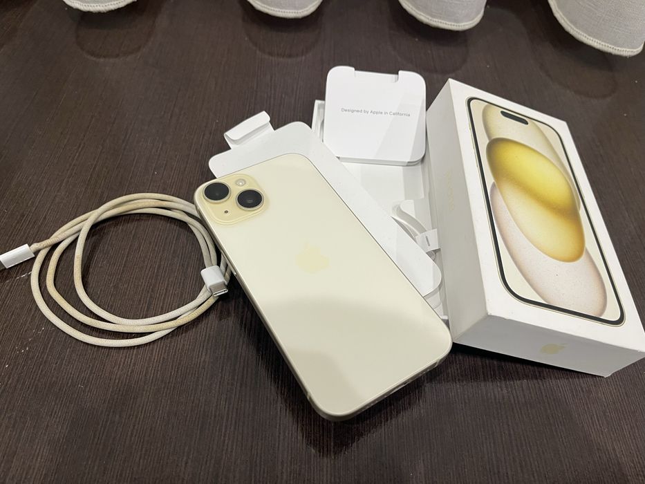 iPhone 15 128GB Yellow Amarelo Desbloqueado - Como Novo