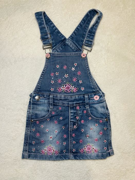Джинсові сарафани та спіднички для дівчинки