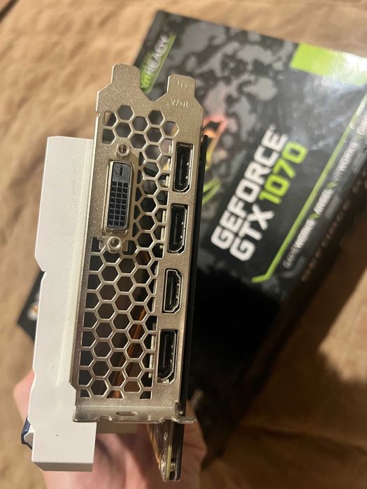 Відеокарта Geforce GTX 1070 (8GB) Palit Game Rock ідеал