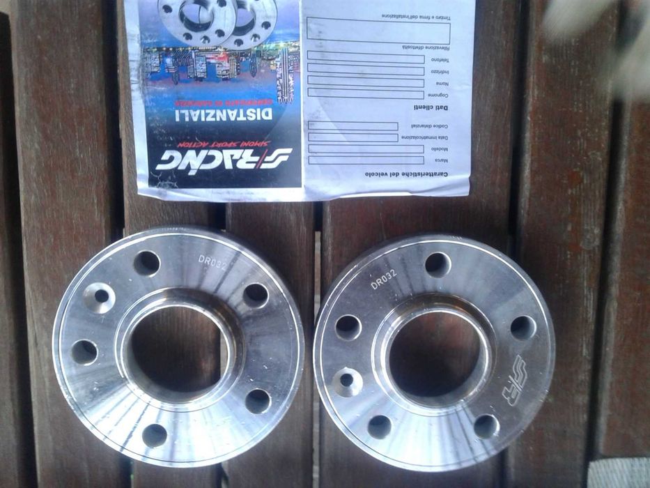 2 Nowe Dystansy do kół 20mm 5x114.3 otwór 66,1 SR Dacia Renault