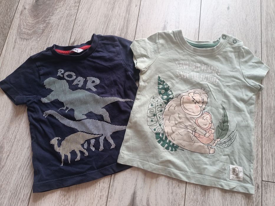 Koszulka bluzka t-shirt z krótkim rękawem 86