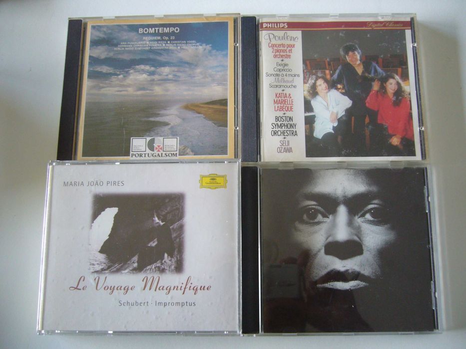 Cds música jazz/blues/clássica