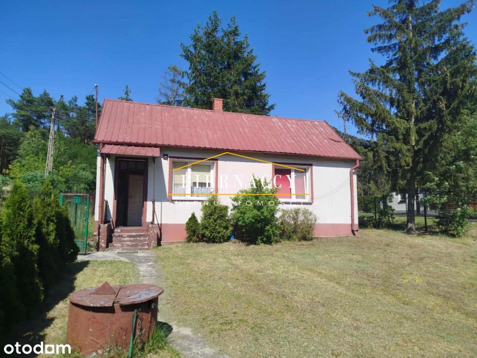 Domek na uroczej działce w Dyzinie pod Warszawą