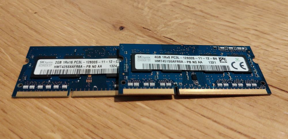 Оперативна пам'ять ноутбучна DDR3 hynix 2 гб