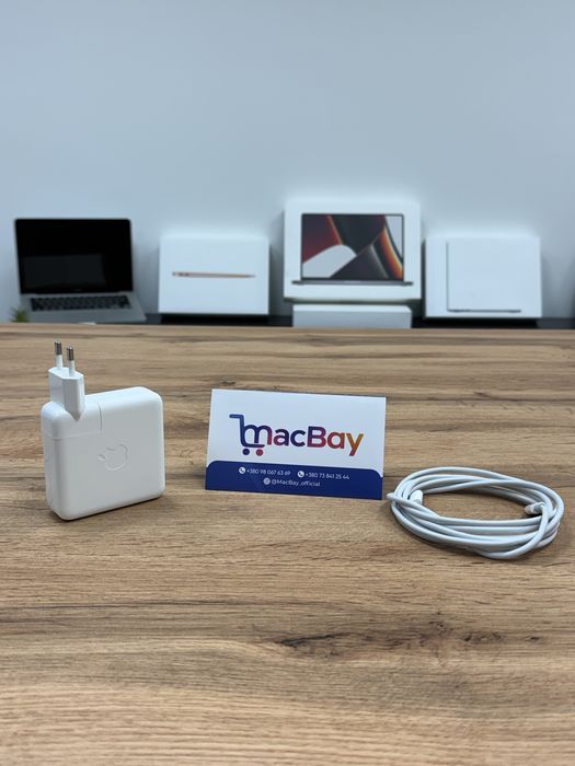 100% Оригінальний Блок Живлення 61W — Ідеальний для Macbook Air/Pro