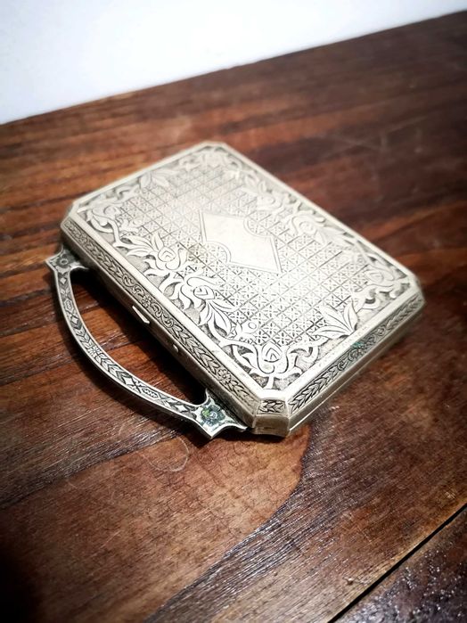 Caixa rapé prata | Arte Nova