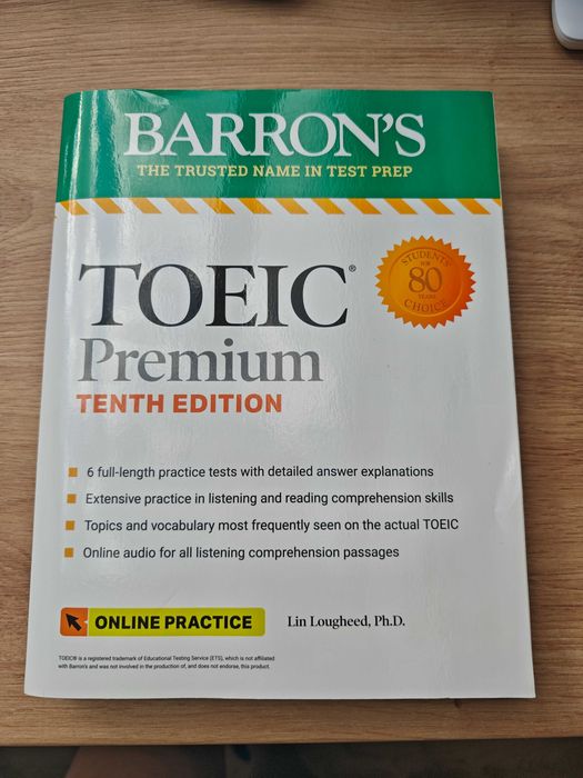 Barron’s TOEIC Premium – 10th Edition, Lin Lougheed
