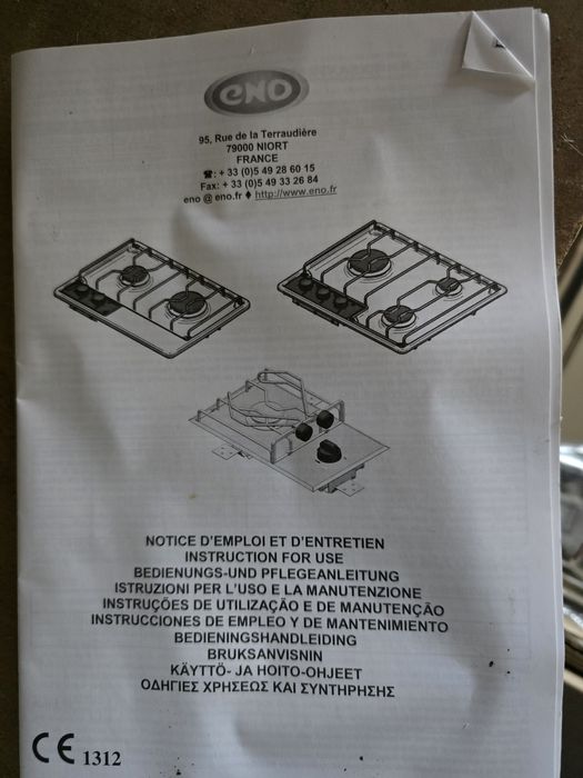 Kuchenka gazowa Eno