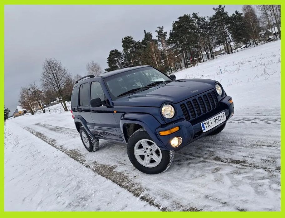 Jeep Cherokee 3.7 Benzyna 211KM 4x4 Automat Reduktor Alufegi Klimatyzacja Hak !!
