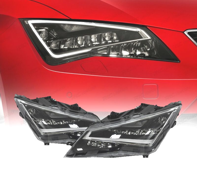 FARÓIS LED SEAT LEON 13-17
