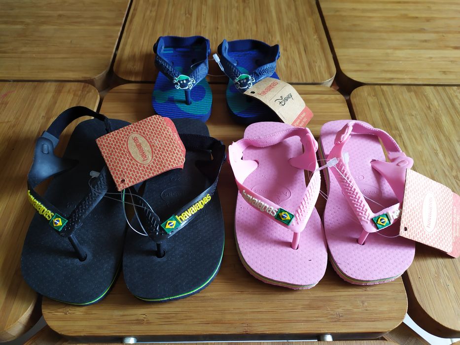 Havaianas de Criança * Artigo Novo