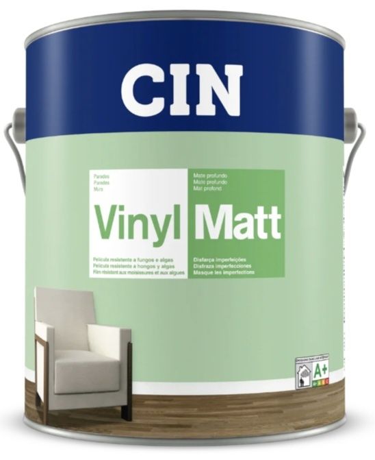 CIN Vinyl Matt tinta de água 15L