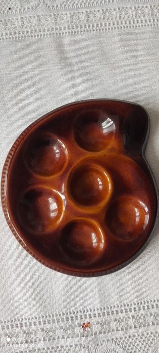 Patera na jajka, St Clement 1654 France oryginalna