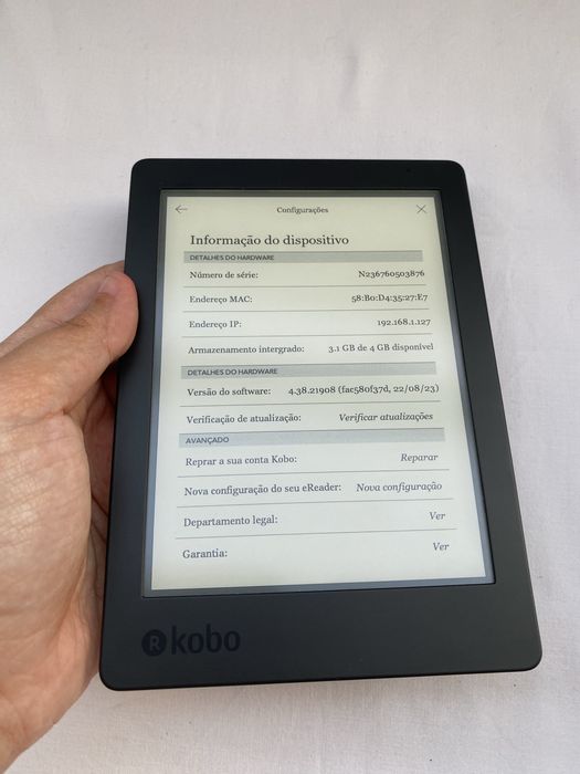 Kobo Aura Edition 2 4GB + Capa
