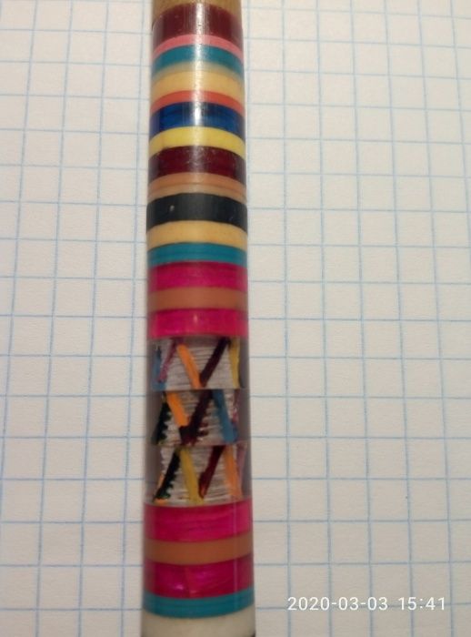 Шариковая ручка из оргстекла