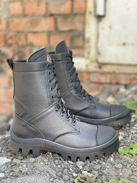 Зимові тактичні військові берці 40-46р койот/чорний чоловічі берці