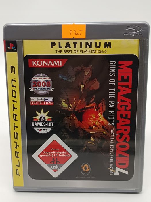 metal gear solid 4 - guns of the patriots sony playstation 3 (ps3)