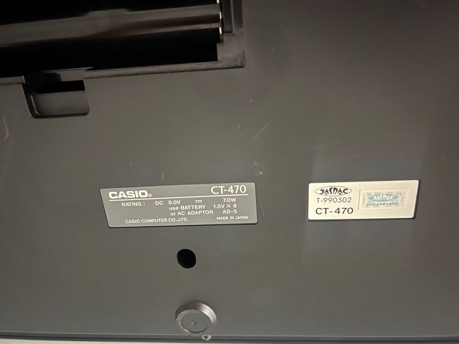Órgão Casio CT-470