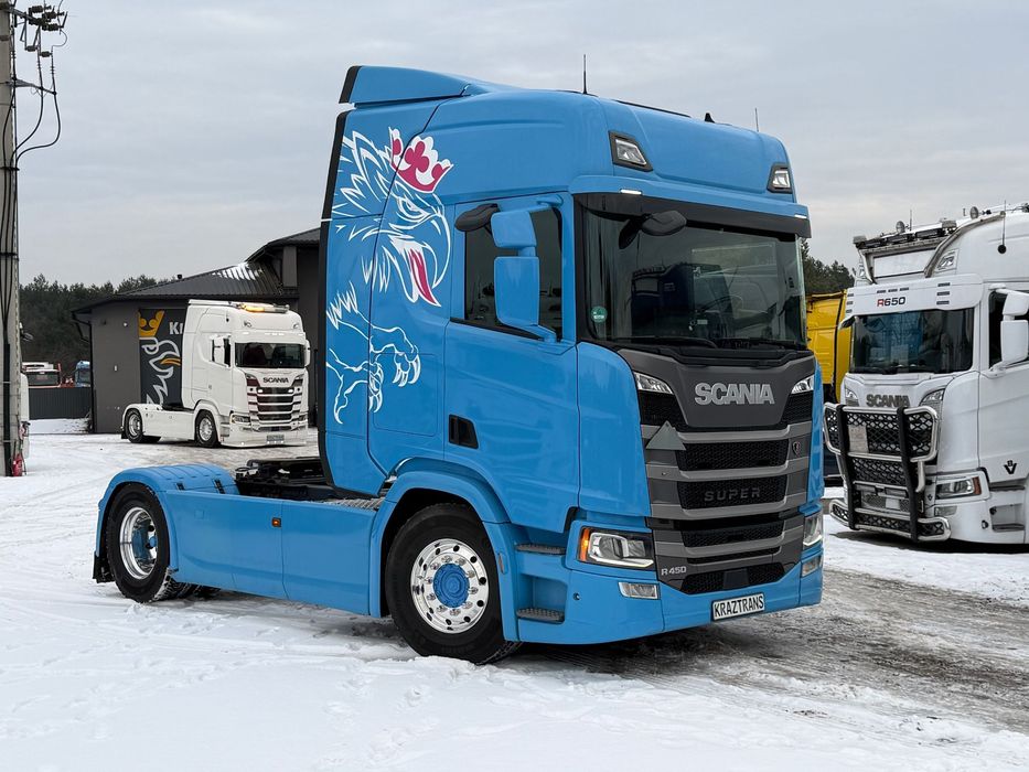 Scania R450 na kontrakcie serwisowym Scania z Niemiec idealny stan KrazTrans  R450 na kontrakcie serwisowym Scania z Niemiec idealny stan KrazTrans