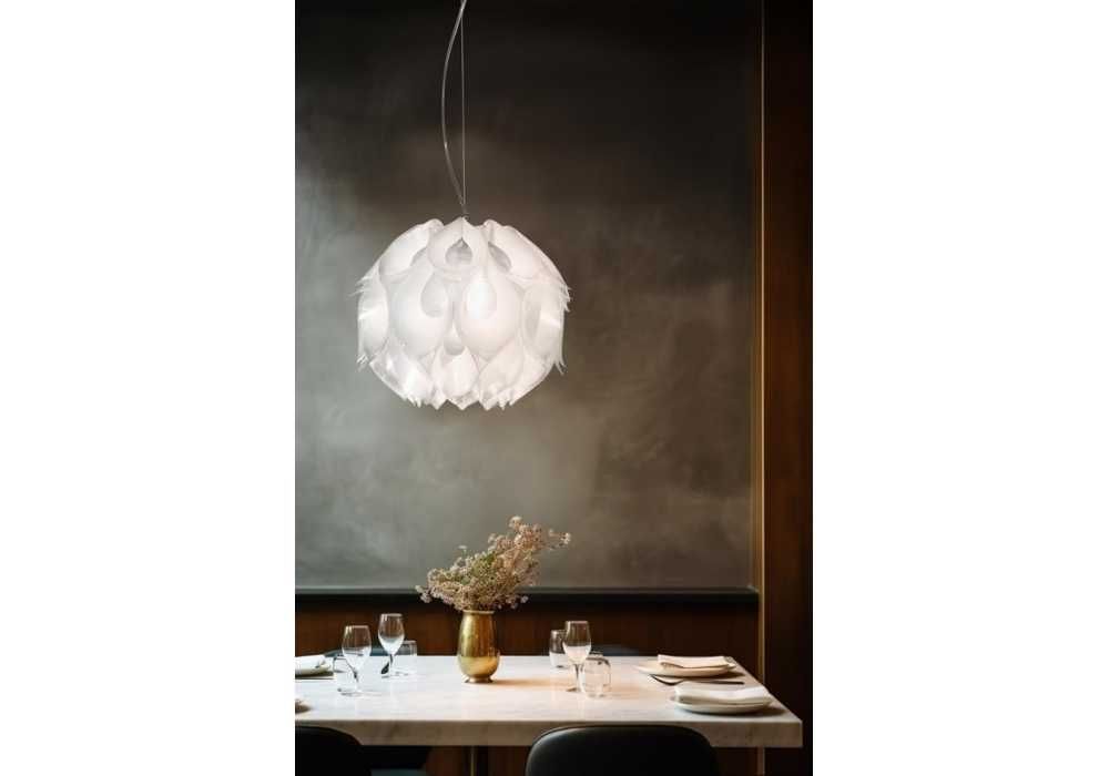 SLAMP - candeeiro suspenso FLORA silver