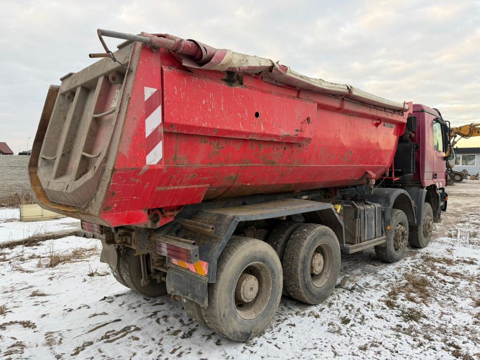 Wywrotka Mercedes Actros 4140, 8x6 Meiller! Hydroklapa