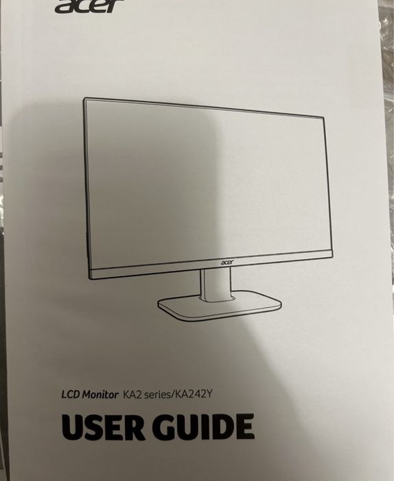 Monitor acer LCD utilizado 1 dia como novo