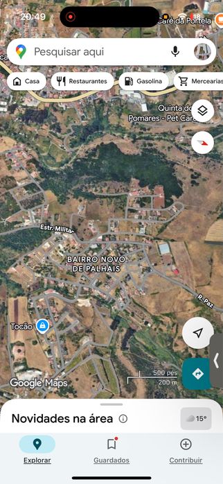 Terreno 400m2 loures