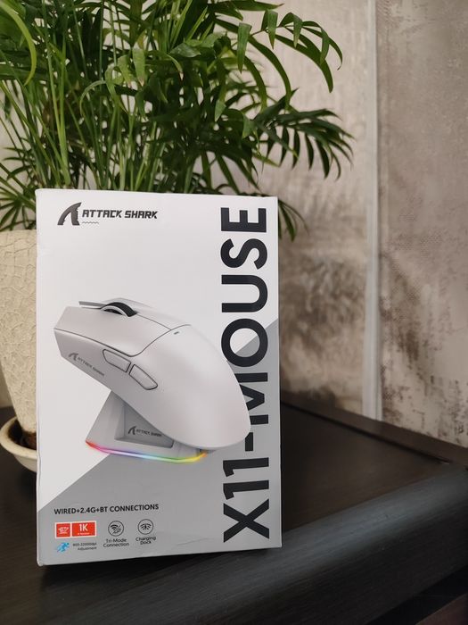 Бездротова ігрова мишка x11 attack shark