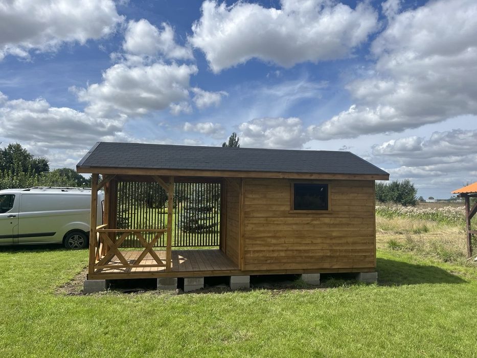 Domek letniskowy 6×3 m  Montaż w cenie