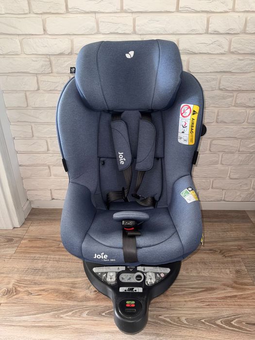 Fotelik samochodowy Joie i-Spin 360 – niebieski