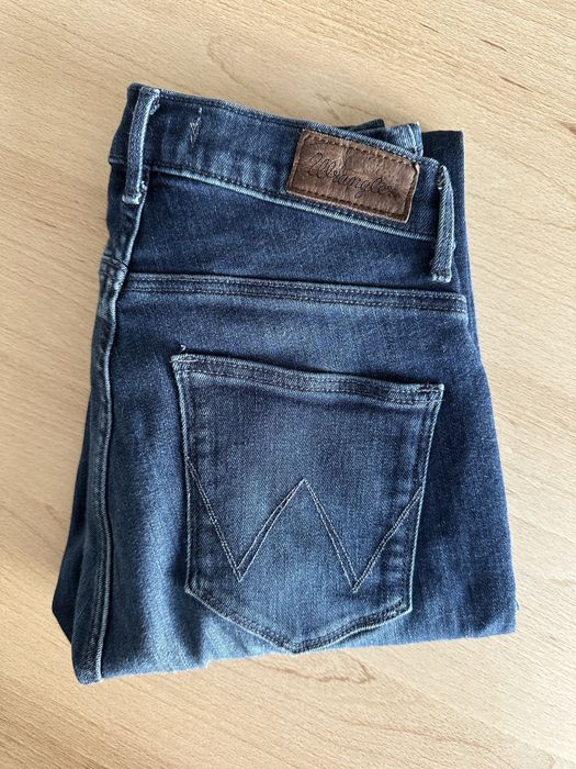 Spodnie jeansowe Jeans Wrangler damskie