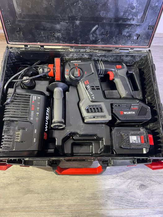 Młotowiertarka Wurth ABH 18 Compact + aku. 2x5.0 ah