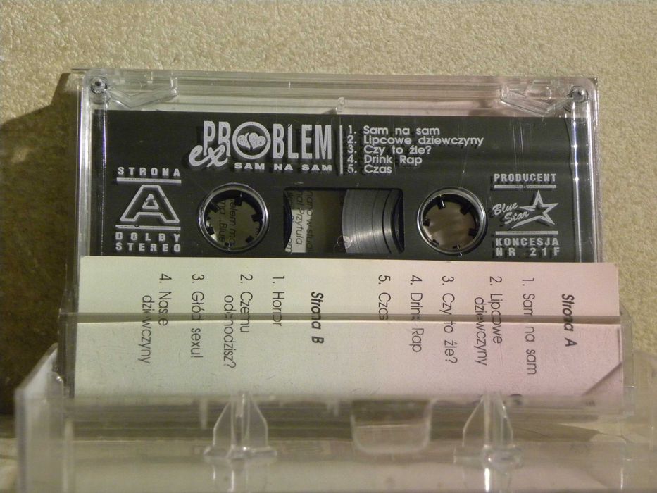 kaseta magnetofonowa EX problem Sam na sam disco polo