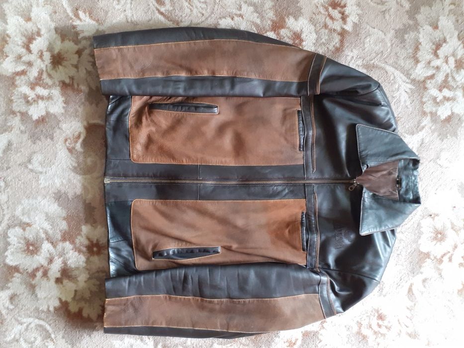 Куртка шкіряна чоловіча