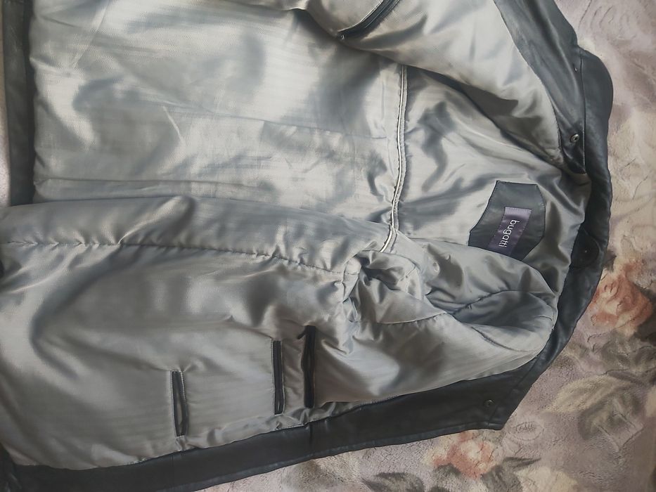 Kurtka skórzana firmy BUGATTI