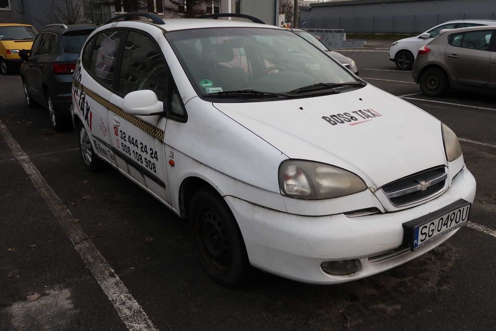 Chevrolet Rezzo, 2005 rok, benzyna + LPG, klima