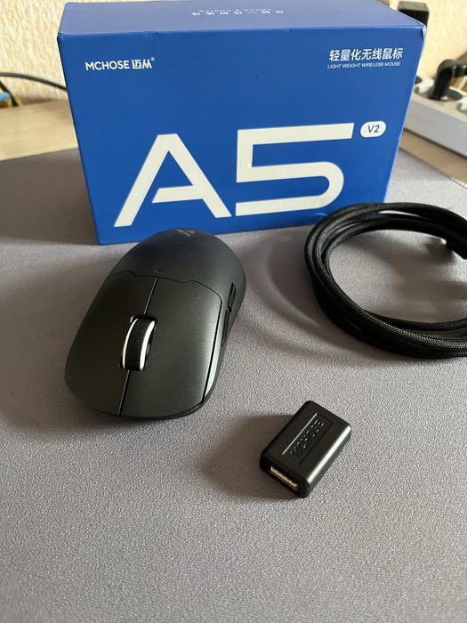 Нова миша mchose a5 v2 ultra