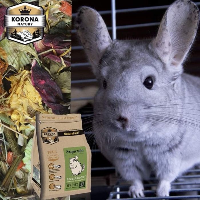 Korona Natury Karma dla Szynszyli 750g MASSON