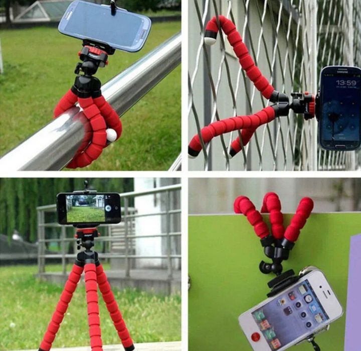 Гнучкий штатив для зйомок в різноманітних умовах та ракурсах, блогінг